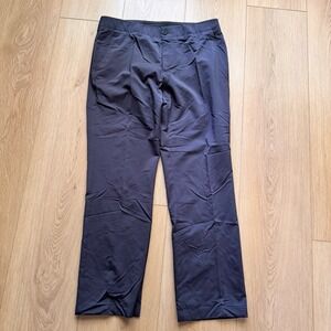 Roundtree And Yorke Mens Performance Dark Gray  Golf Pants 34x30 #A‎